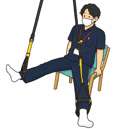 下半身のストレッチ